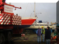 PHYC Lift in 4th April 2008 Front Street Pembroke Dock