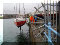 PHYC Lift in 4th April 2008 Front Street Pembroke Dock