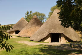 Castell Henllys inhabitants 2,000 years ago.
